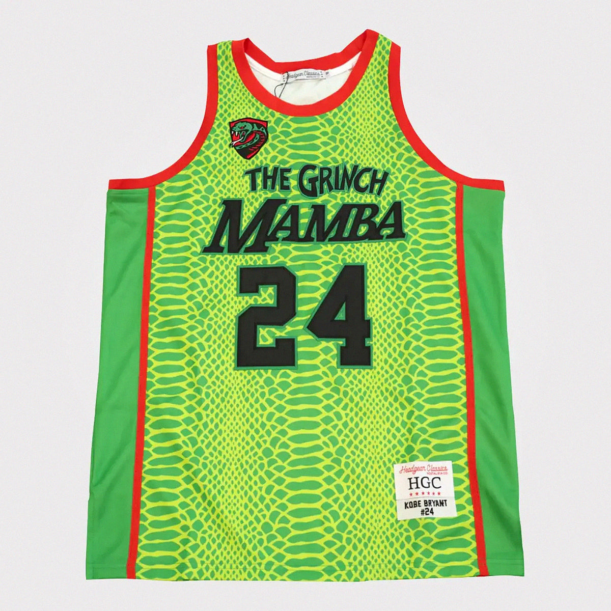 Kobe Bryant — Jersey The Grinch Mamba Basketball