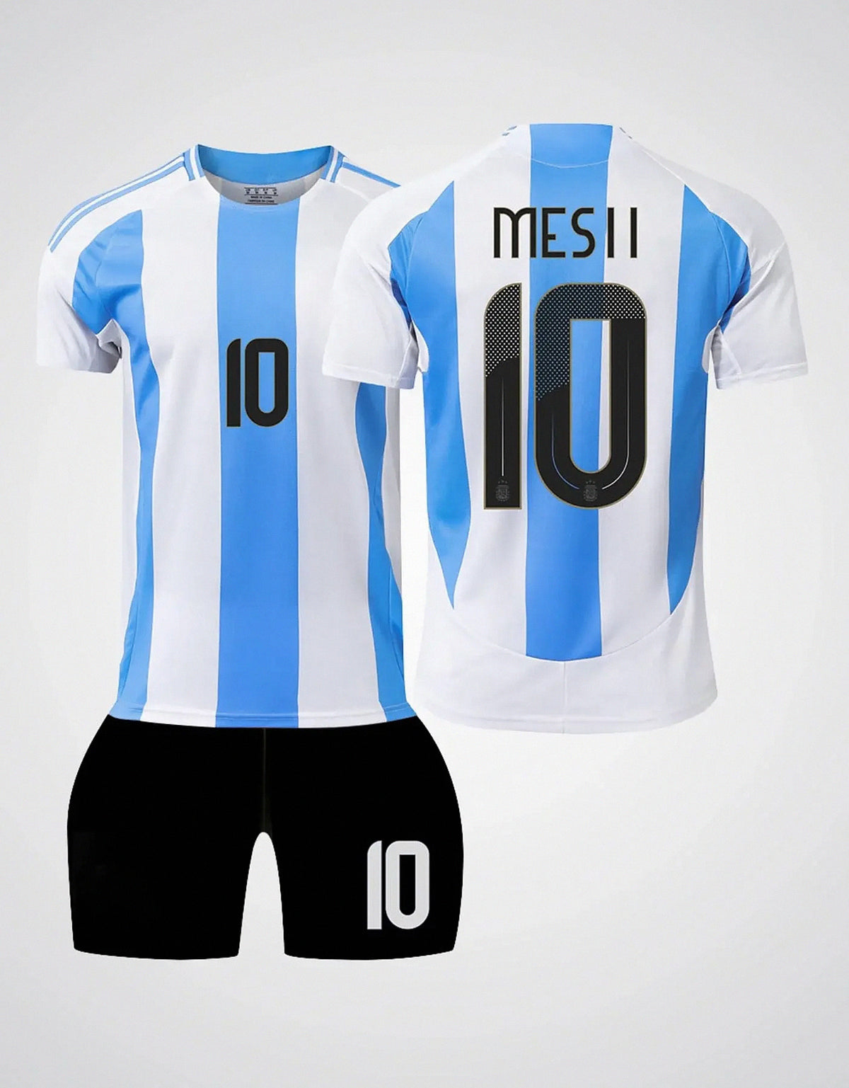 Lionel Messi #10  —  Soccer Kit Argentina