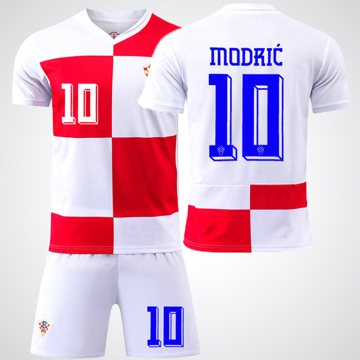 Luka Modrić #10 — Croatia Soccer Kit