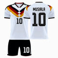 Jamal Musiala #10 — Germany Soccer Kit