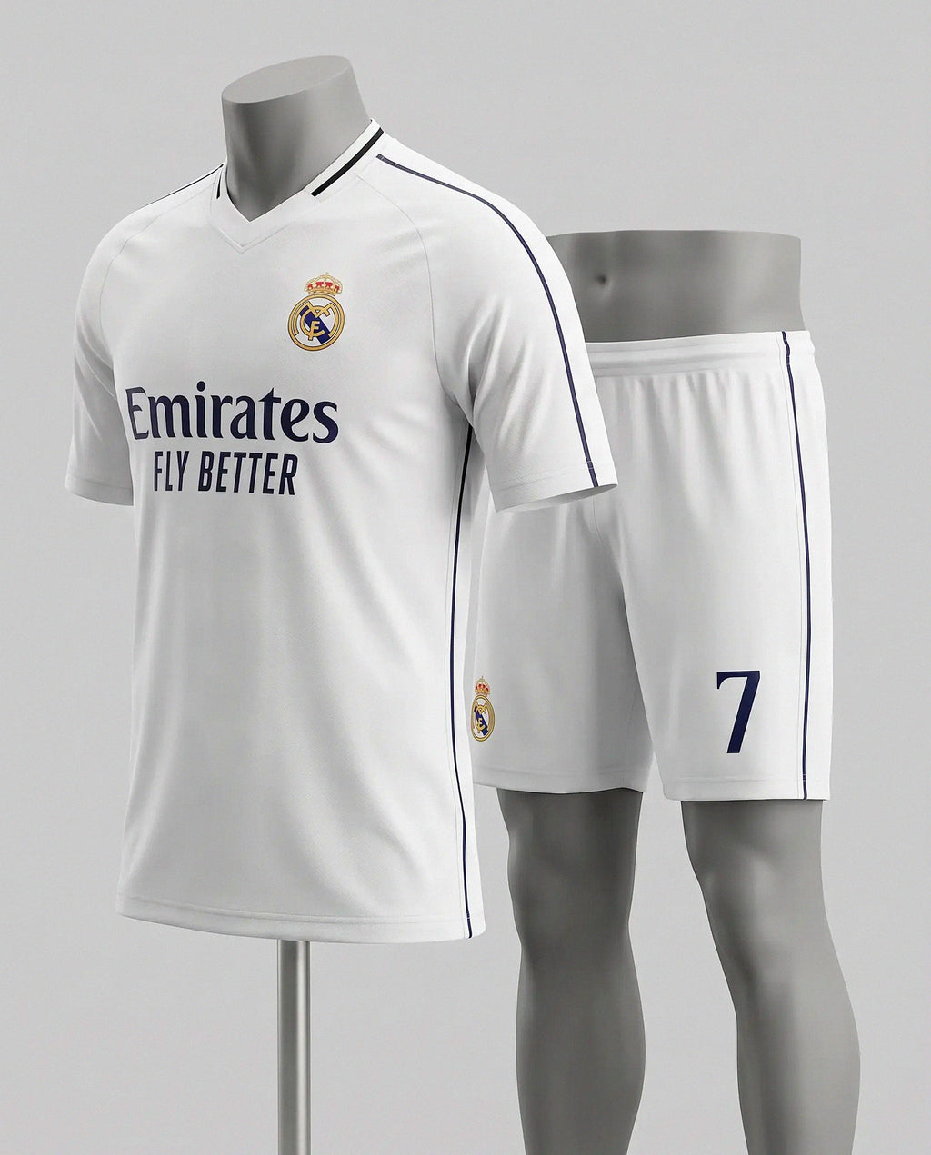 Cristiano Ronaldo #7 — Soccer Kit Real Madrid Team