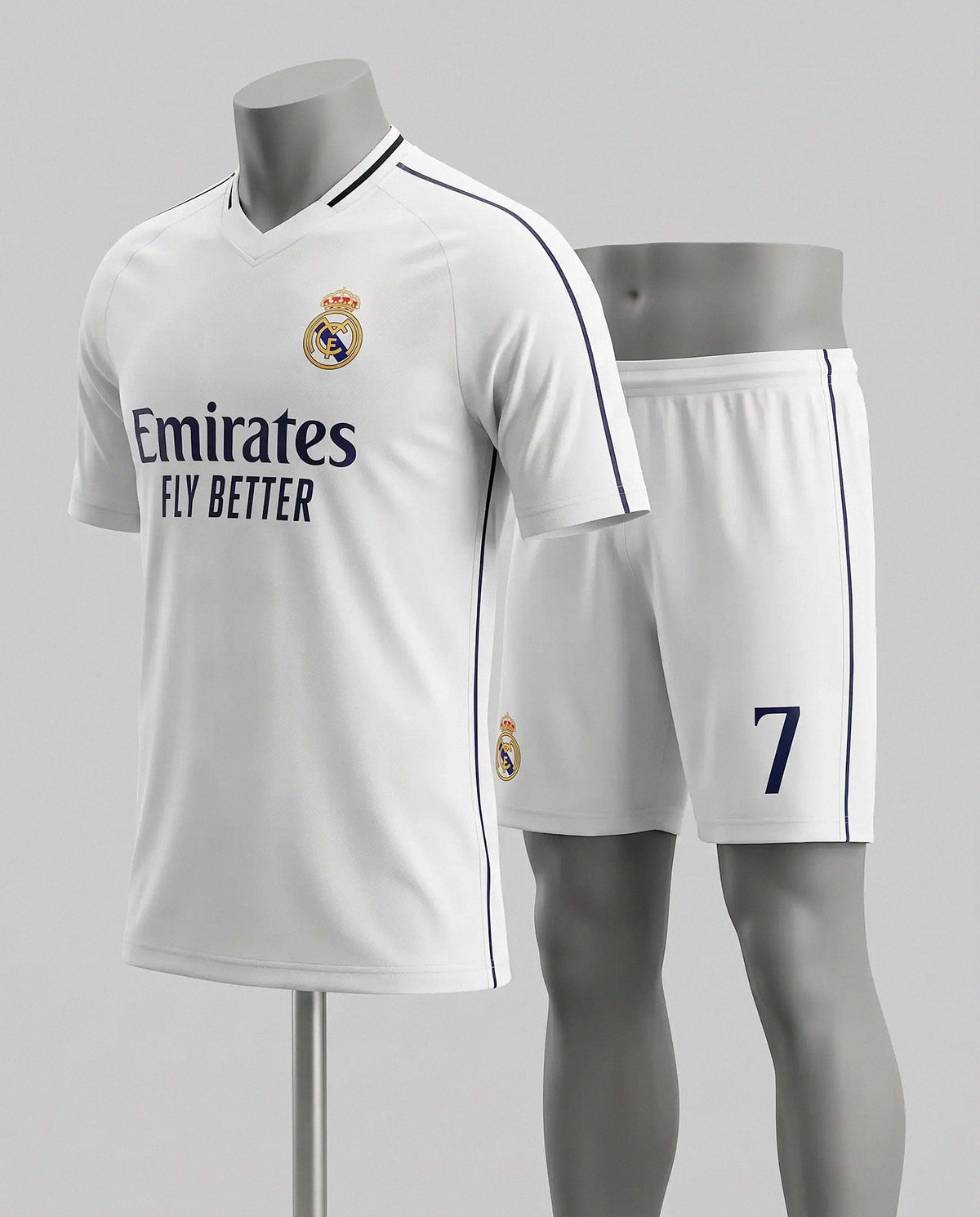 Cristiano Ronaldo #7 — Soccer Kit Real Madrid Team