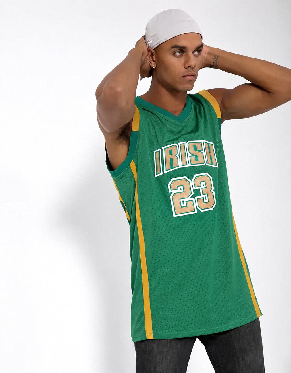 Lebron James #23 — Basketball Jersey Irish (Green)
