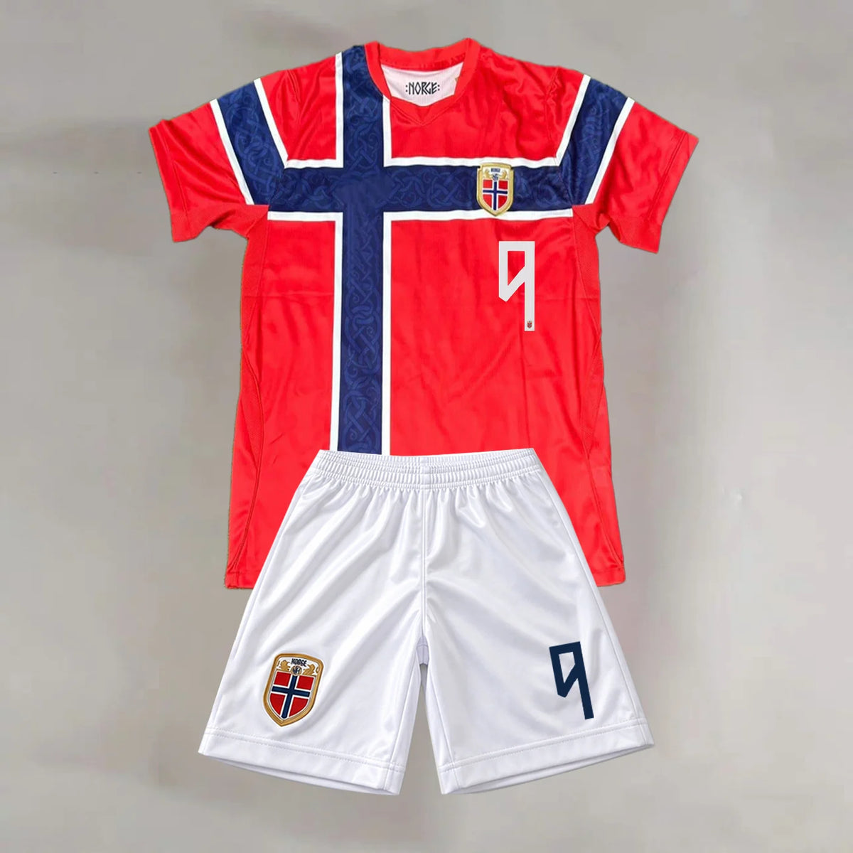 NORTHERN FORCE #9 — Erling Haaland Norway Soccer Kit