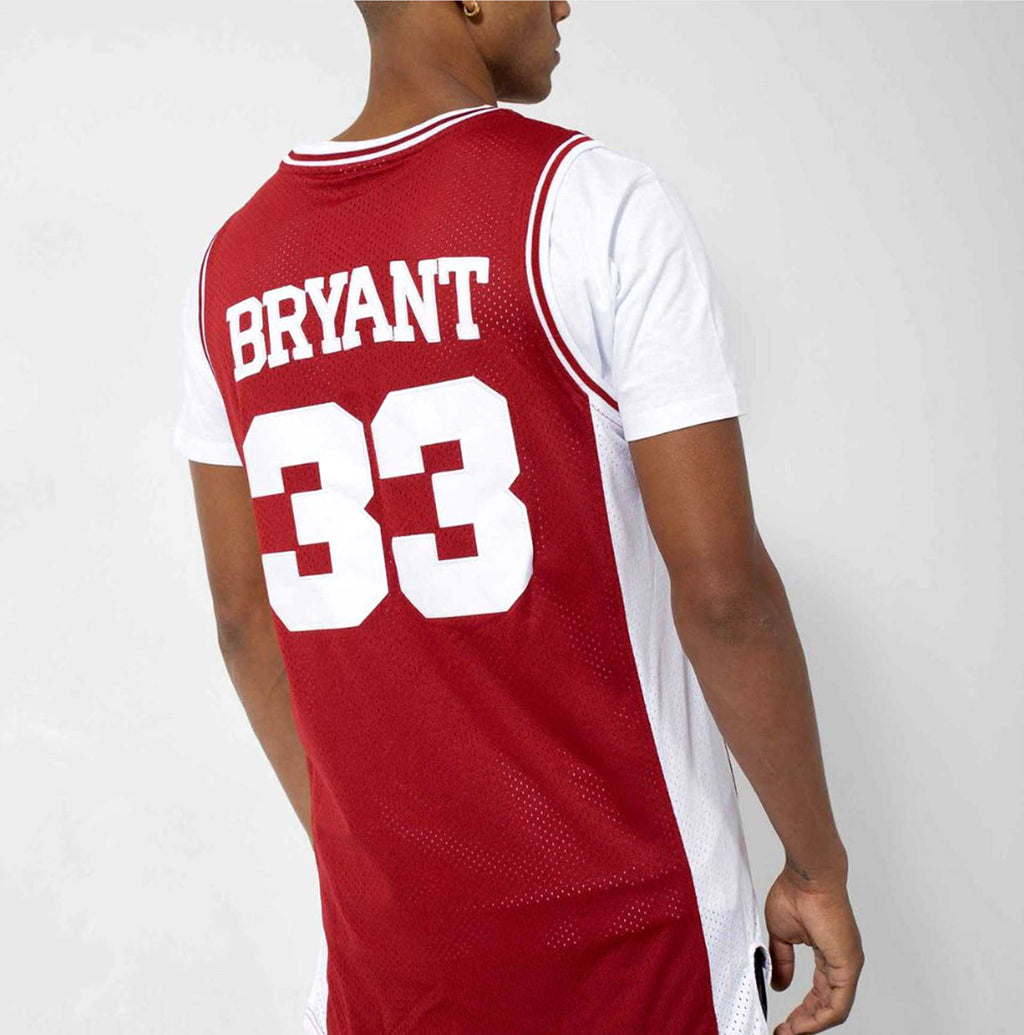 Kobe Bryant THE 33 LEGACY — Vintage Basketball Jersey (Red)