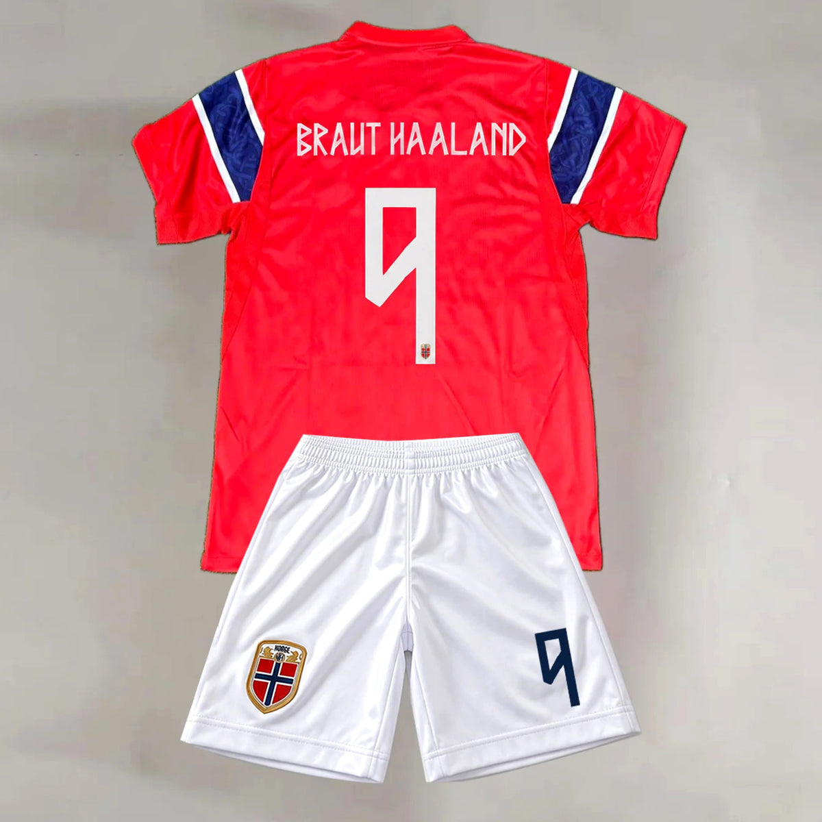NORTHERN FORCE #9 — Erling Haaland Norway Soccer Kit