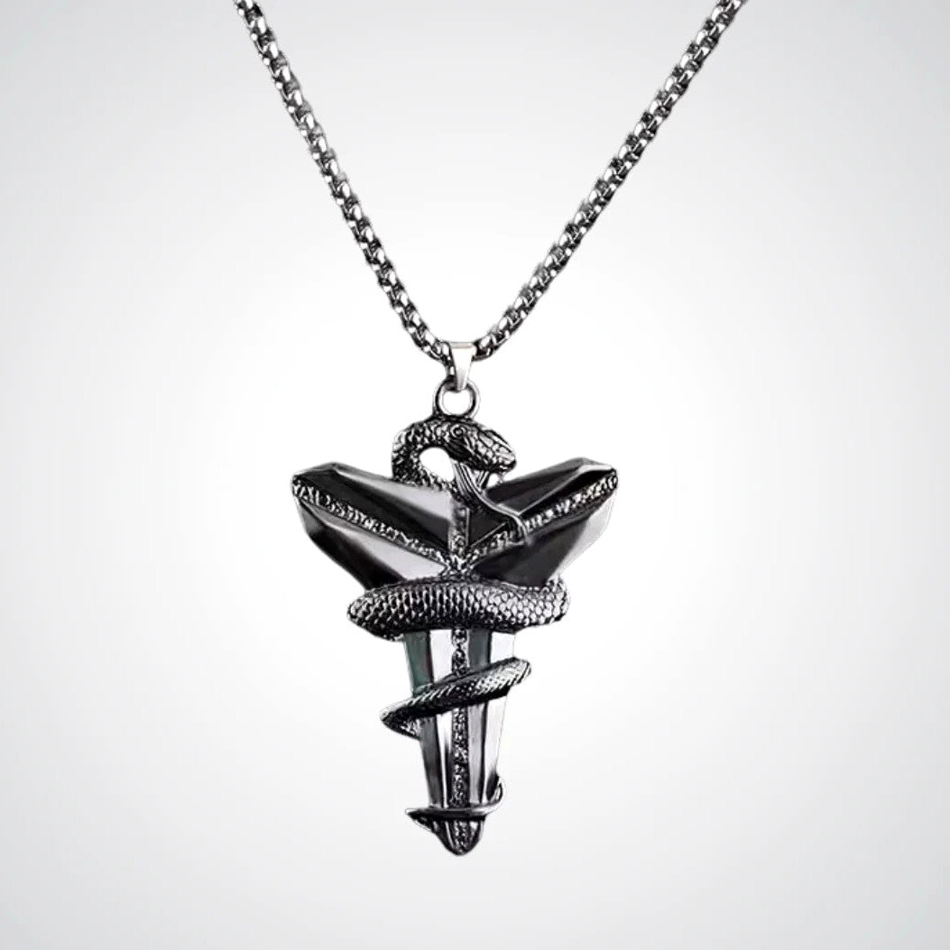Kobe Bryant — Mamba Spirit Snake Tribute Necklace