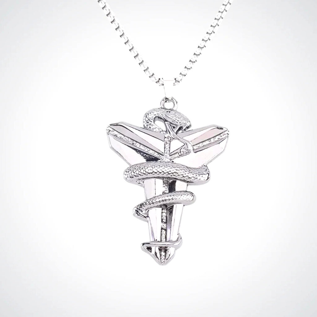 Kobe Bryant — Mamba Spirit Snake Tribute Necklace