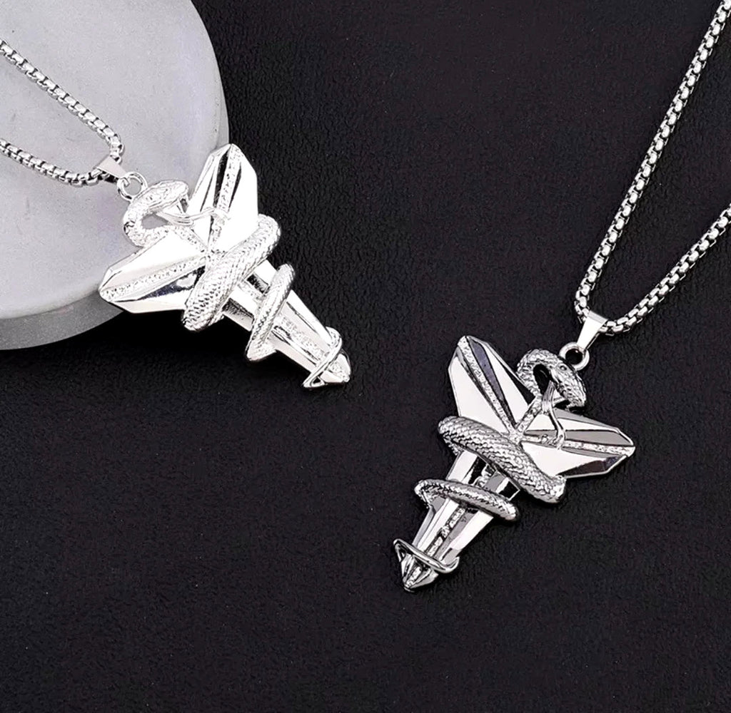 Kobe Bryant — Mamba Spirit Snake Tribute Necklace