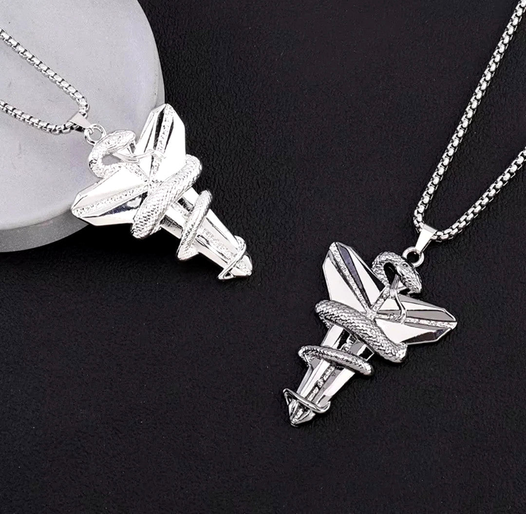 Kobe Bryant — Mamba Spirit Snake Tribute Necklace