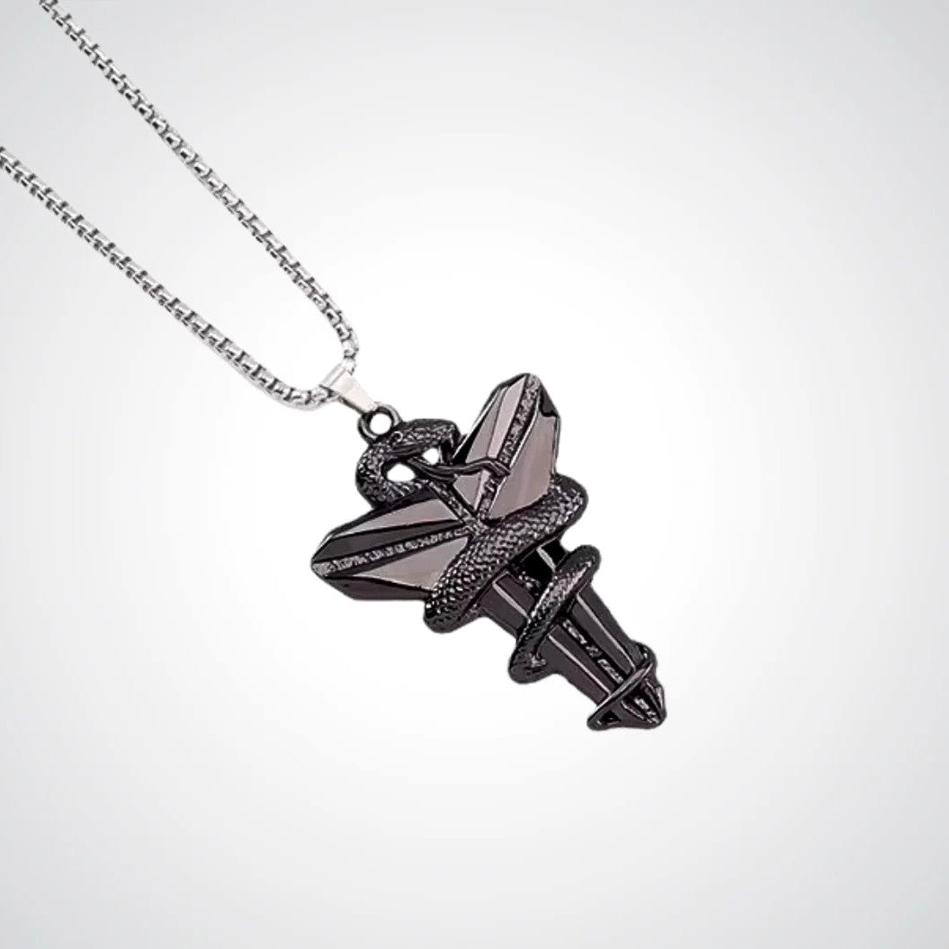 Kobe Bryant — Mamba Spirit Snake Tribute Necklace